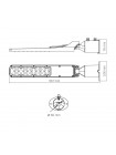 LED ліхтар вуличний VIDEX IP65 SLE18 50W 5000Lm 5000K 220V VL-SLE18-0505 - 486019
