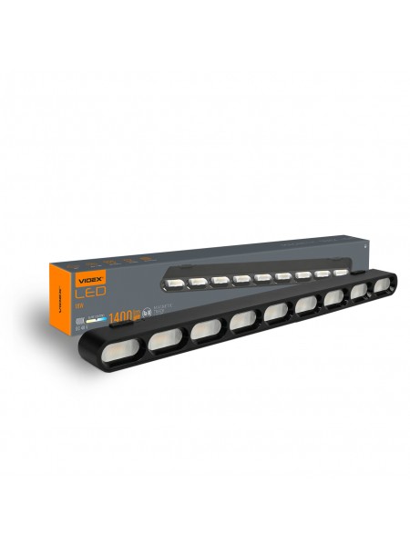 Світильник МАГНІТНИЙ трековий VIDEX LD19B 18W 4000K 48V Black VL-TRMS-LD19B - 485753