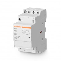 Модульний контактор 4п 25А 4НВ VF-RS-MC4O-25 VIDEX RESIST VF-RS-MC4O-25 - 485425
