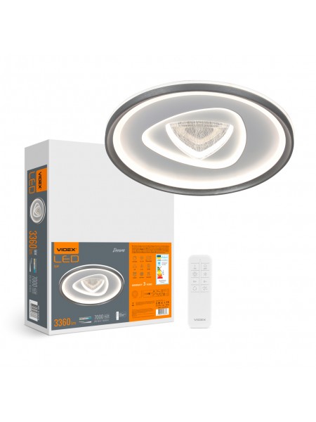LED світильник функціональний VIDEX DECORA 56W VL-CLD-997-SL VL-CLD-997-SL - 486378