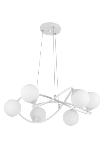 Світильник HOPFEN LOFT Bälle PD 6 WH (G9, max 6 x 40W)