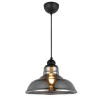 Світильник підвісний DREAM титановий HOROZ ELECTRIC 
021-020-0001-010