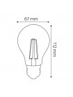 Світлодіодна лампа FILAMENT GLOBE-10 10W Е27 4200К HOROZ ELECTRIC 001-015-0010-030
