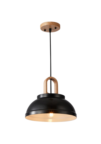 Світильник HOPFEN LOFT KNS 1 PD BK (E27, max 40W)