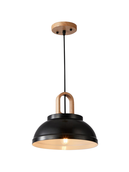 Світильник HOPFEN LOFT KNS 1 PD BK (E27, max 40W)
