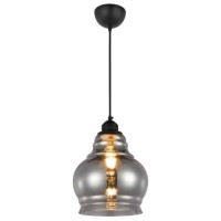 Світильник підвісний RONDO титановий HOROZ ELECTRIC 
021-018-0001-010