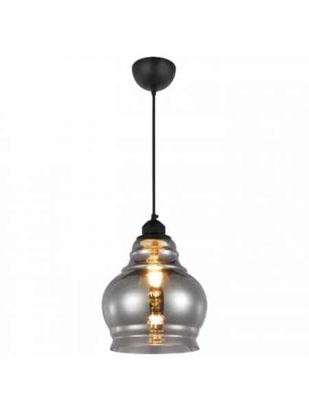 Світильник підвісний RONDO титановий HOROZ ELECTRIC 
021-018-0001-010