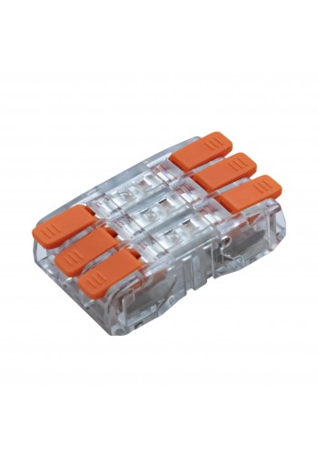 Клемник 3-х полюсний SLIM TERMINAL-3 HOROZ ELECTRIC 106-006-0003-010