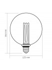 LED лампа VIDEX Filament VL-DI-G125FC1979S 4W E27 1800K Smoke VL-DI-G125FC1979S - 484398