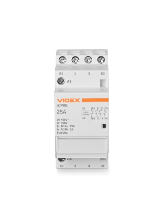 Модульний контактор 4п 25А 2НВ 2НЗ VF-RS-MC2O2C-25 VIDEX RESIST VF-RS-MC2O2C-25 - 485418