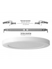 LED світильник круглий VIDEX DL6R 18W 3000K-4000K-6500K White VL-DL6R-18CW - 487917