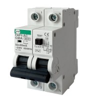Диференційний автомат FAP1-AC 2P C40 30мА Промфактор ( FAP01C40030AC )