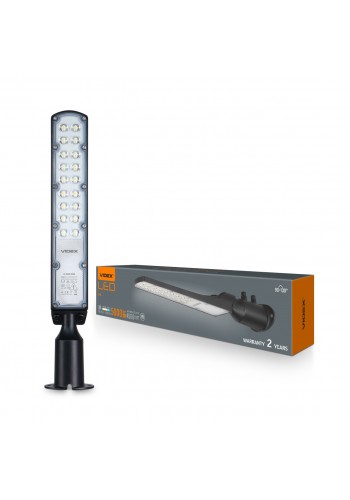 LED ліхтар вуличний VIDEX IP65 SLE18 50W 5000Lm 5000K 220V VL-SLE18-0505 - 486019
