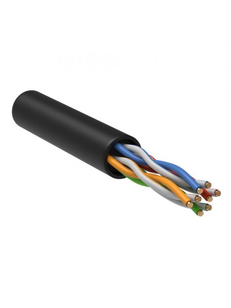 Кабель мережевий  U/UTP-cat5E 4х2х0,51 ЗЗКМ зовнішній