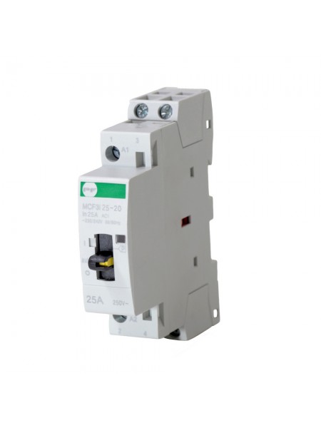 Контактор модульний MCF3i 25-20 2P з ручним керуванням Промфактор ( MCF3i2520230 )