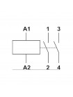 Контактор модульний MCF3i 25-20 2P з ручним керуванням Промфактор ( MCF3i2520230 )