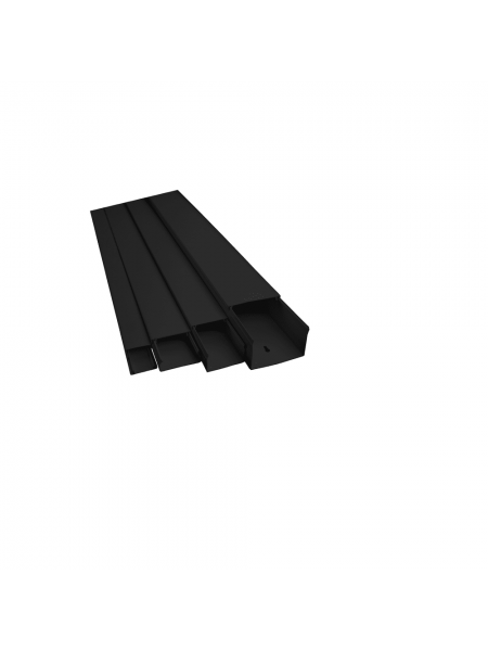Короб пластиковий СКІМ 60x40x2000 чорний ( С2310131 )