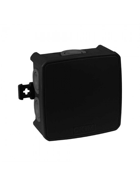 Коробка розподільча СКІМ K85B 88х88х52 чорна IP55 ( B1102007 )