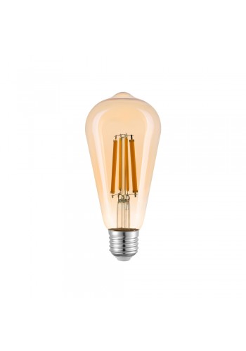 Лампа LED FILAMENT ST64 12W E27 2200К (бронза) VIOLUX ( 836034 )