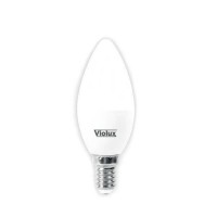 Лампа світлодіодна BASIS C37 7W E14 3000K Violux ( 824643 )
