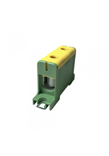 Клемник на DIN-рейку FT1095G 1Р,Cu:16-95 / Al:16-95 мм2, жовто-зелений Промфактор ( FT1095G )