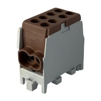 Клемний блок FJ-25/16.1BR 100A коричневий Промфактор ( FJ25161BR )