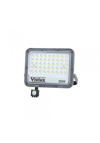Прожектор LED Violux CARBON-S 30W 5000K 3600lm IP65 з датчиком ( 400222 )