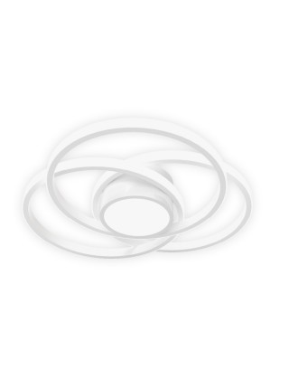 Світильник LED smart FORSAGE+пульт круг 100W 3000-5000K IP20 білий ( 220775 )