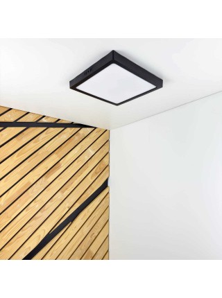 Світильник LED Violux ДББ FRAME-N 24W 5000K IP20 квадрат чорний ​( 330431 )