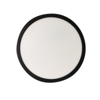 Світильник LED Violux ДББ MILLENNIUM BL 38W 4200K IP20 круг чорний ( 361238 )