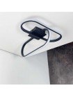 Світильник LED smart SKYLER-2D +пульт 55W 3000-5000K IP20 чорний Violux ( 220895 )