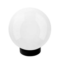 Світильник садово-парковий Violux SFERA 180мм білий 20W Е27 IP44 ( 500170 )