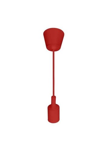 Світильник підвісний VOLTA Е27 червоний HOROZ ELECTRIC 021-001-0001-050