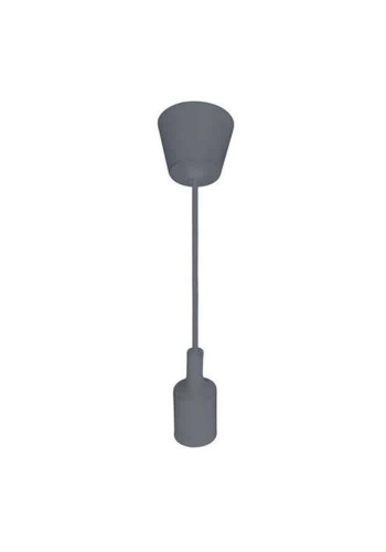 Світильник підвісний VOLTA Е27 сірий HOROZ ELECTRIC 021-001-0001-060