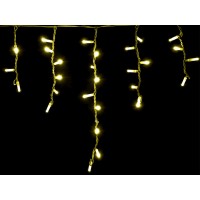 Гірлянда зовнішня DELUX ICICLE 120LED 2x0.9m теплий білий/білий IP44