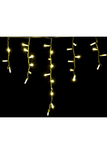 Гірлянда зовнішня DELUX ICICLE 120LED 2x0.9m теплий білий/білий IP44