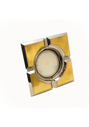 Свiт-к точковий DELUX HDL16105R MR16 12V зол.мат-хром