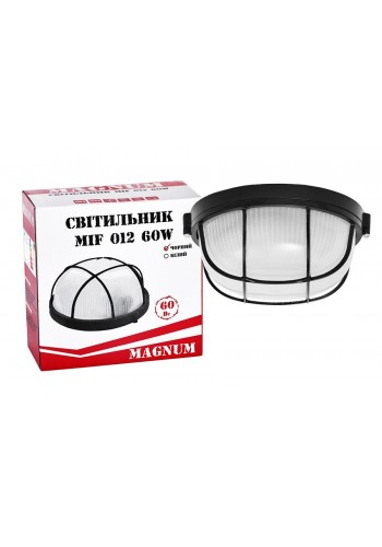 Світ-к стінний MAGNUM MIF 012 NEW 60W E27 чорний