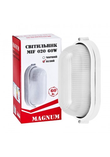 Світ-к стінний MAGNUM MIF 020 60W NEW E27 білий