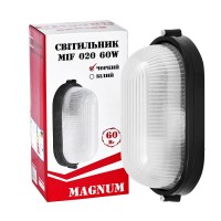 Світильник настінно-стельовий MAGNUM MIF 020 NEW 60W E27 чорний