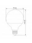 LED лампа VIDEX G95e 15W E27 4100K VL-G95e-15274 - 296630