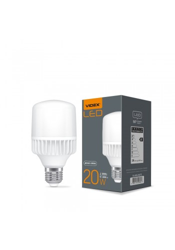 LED лампа VIDEX A65 20W E27 5000K VL-A65-20275 - 298061