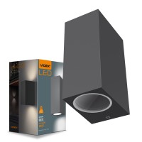 LED Світильник архітектурний AR012G IP54 VIDEX GU10x2 VL-AR012G - 480826