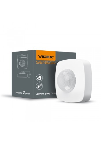 Датчик руху та освітленості VIDEX VL-SPC24W 220V 1200W інфрачервоний VL-SPC24W - 299884