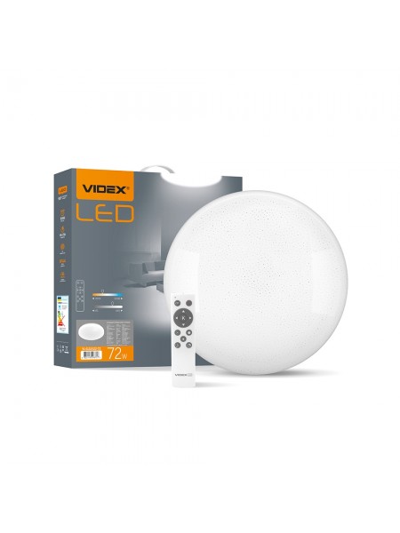 LED світильник функціональний круглий VIDEX STAR 72W 2800-6200K VL-CLS1522-72 - 298757