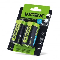 Батарейка лужна Videx LR20/D 2шт BLISTER CARD LR20/D 2pcs BC - 291628