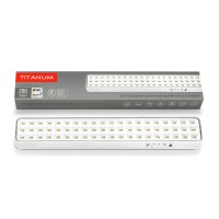 LED світильник аварійний TITANUM 60 LED 6500K TL-EM1108 - 483629