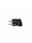 Вилка мережева з/з кутова 16А чорна TITANUM STANDARD TF-PL216G-B - 483995