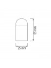 Патрон пластиковий Е14 білий HOROZ ELECTRIC 094-002-0003-010