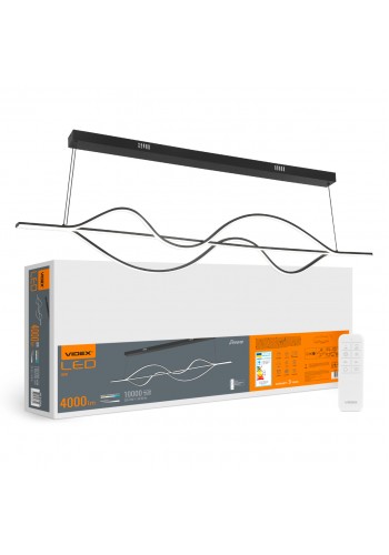 LED світильник функціональний VIDEX DECORA 80W VL-CLD-990-BK VL-CLD-990-BK - 486309